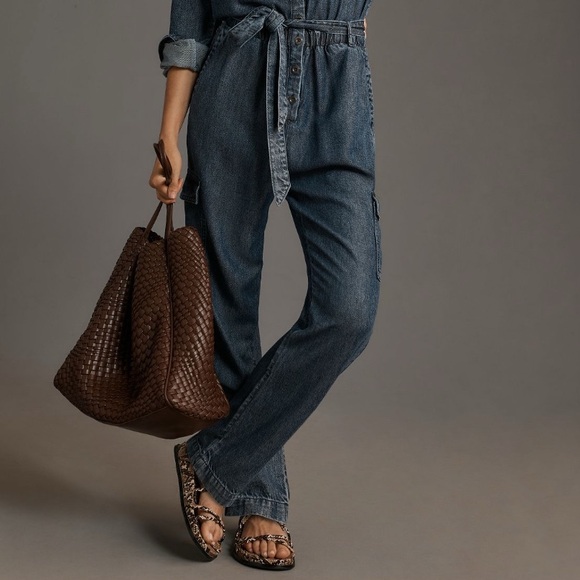 Anthropologie Cloth & Stone Utility Jumpsuit - Picture 6 of 12